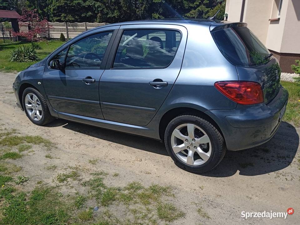 Peugeot 307 16 BenzynaKlimatyzacja210Prrzebieg centralny zamek Łagów