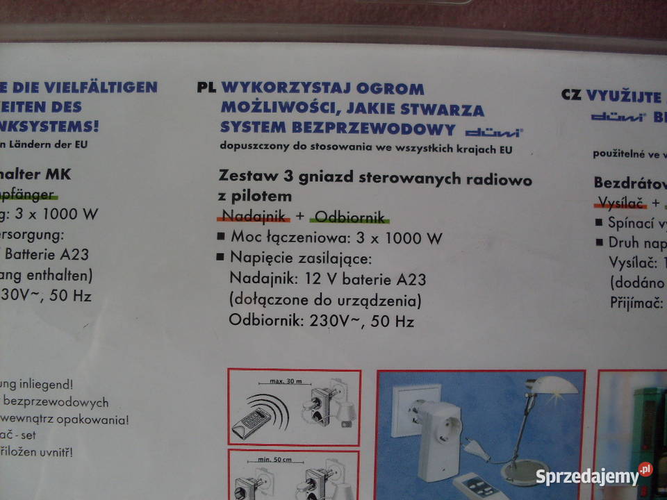 Przełączniki radiowe bezprzewodowe Poznań