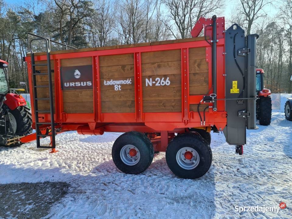 Ursus rozrzutnik obornika 8 ton N266 Warfama Ursus Bydgoszcz