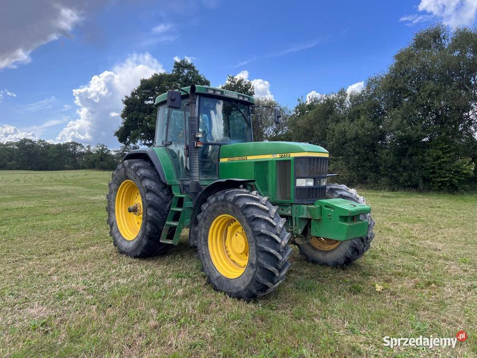 John Deere 7710 z TLS 2001 r Moc 166 uszkodzony Łobżenica