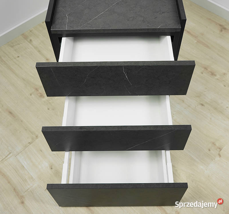 Kontenerek Saturn Czarny Kamień 3 szuflady Biłgoraj