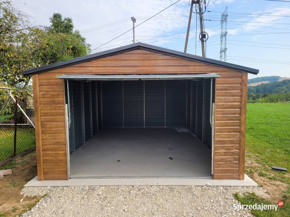 Garaż blaszany garaż 4x5 garaże na wymiar Łódź