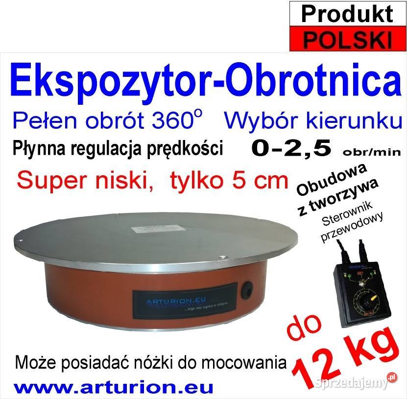 EKSPOZYTOR Obrotnica Foto 360 do 12 sterownik Warszawa sprzedam