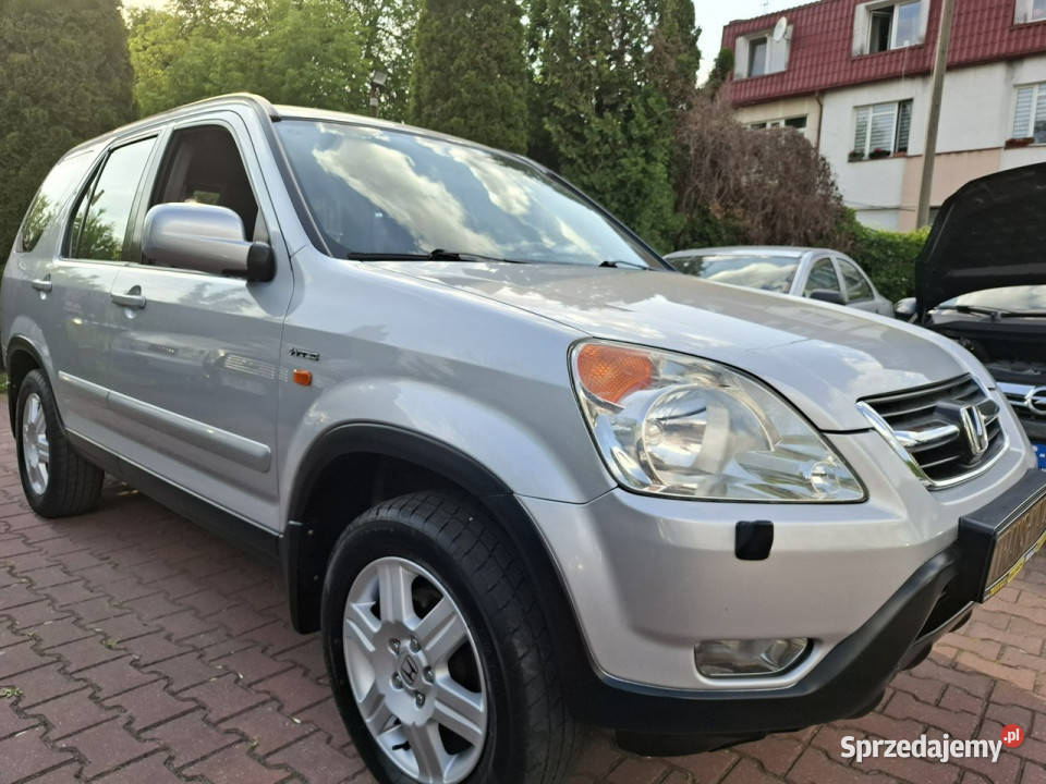Honda CRV 20 Benzyna 4x4 Klima Serwisowana srebrny Lublin