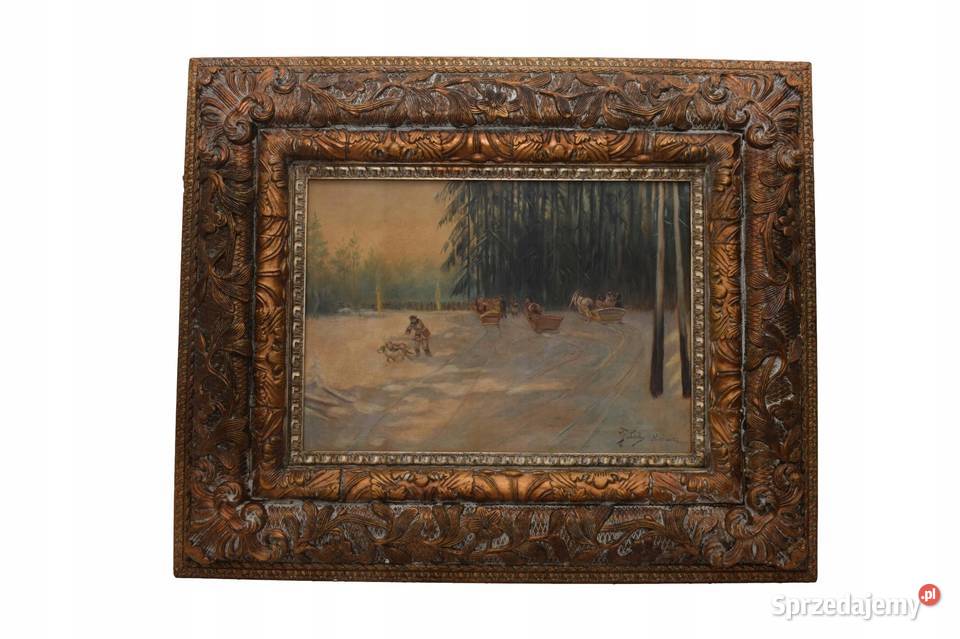 J Fałat Nieśwież Zimowa Wyprawa Na Polowanie małopolskie Kraków sprzedam