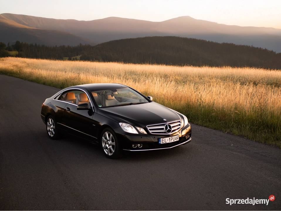 Mercedes Benz C207 EClass Coupe E200 18 CGI 184 radio łódzkie