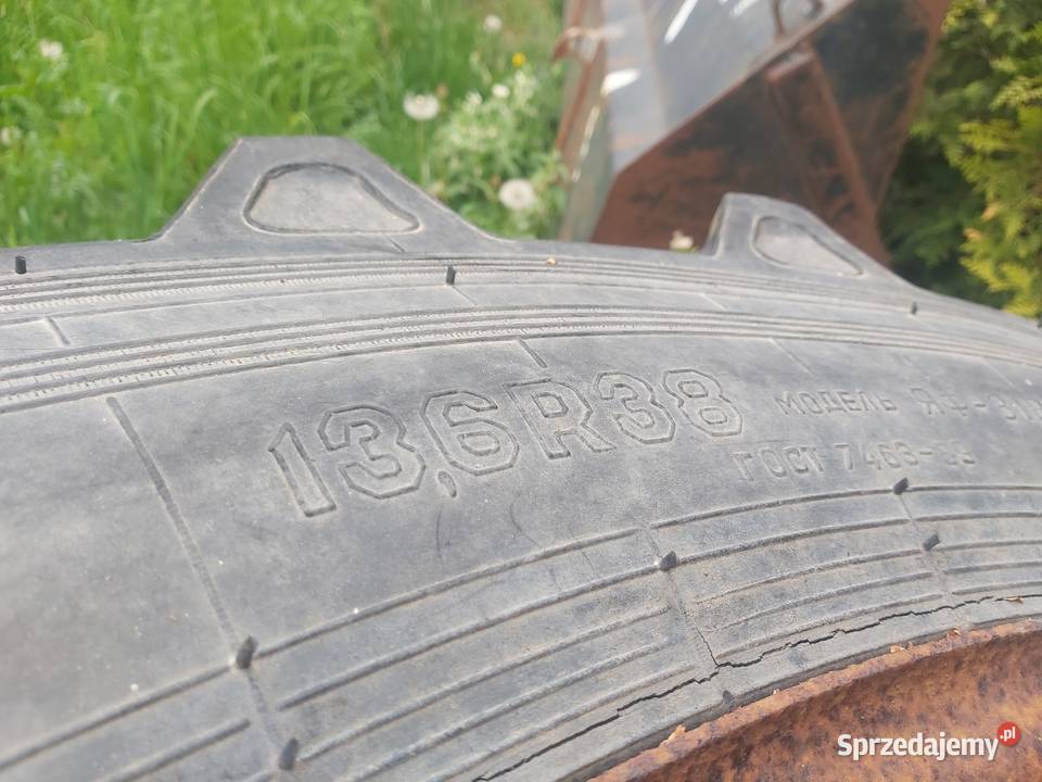 Koła bliźniacze 136R 38 Koła i wagi Jabłonowo Pomorskie sprzedam