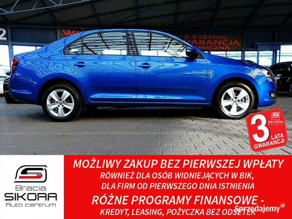 koda RAPID LEDPODGRZEWANE FoteleParktronik 3Lata elektryczne lusterka Mysłowice