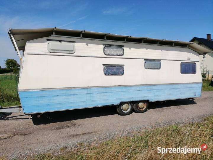 Przyczepa kempingowa Burstner 700 Dodatkowy dach sprzedam