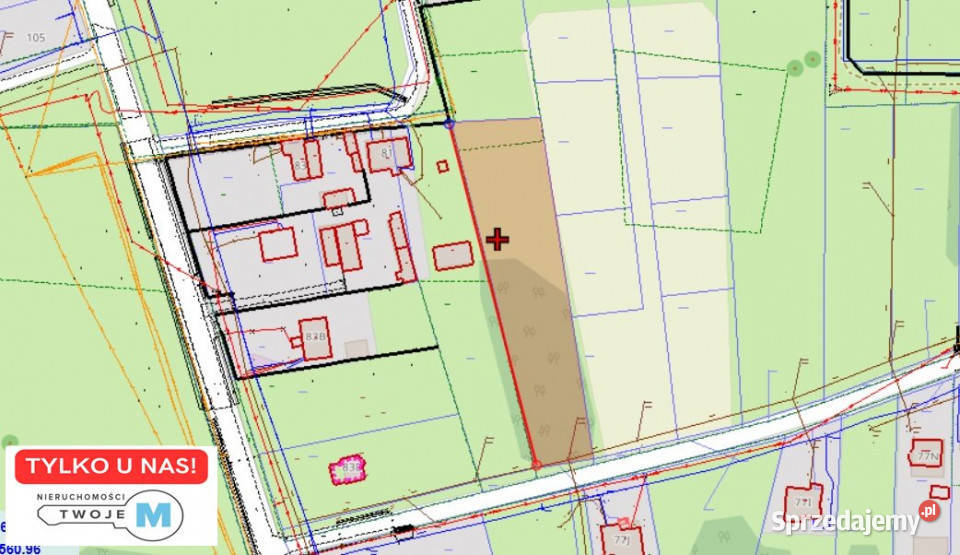 Działka 2961m2 Sobków