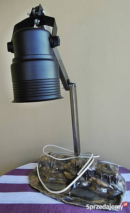 Lampa metalowa oryginalna na biurko E 27 inny kolor wielkopolskie Ostrów Wielkopolski