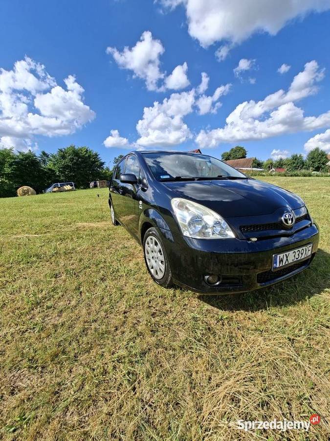 Toyota corolla verso manualna Siedlisko