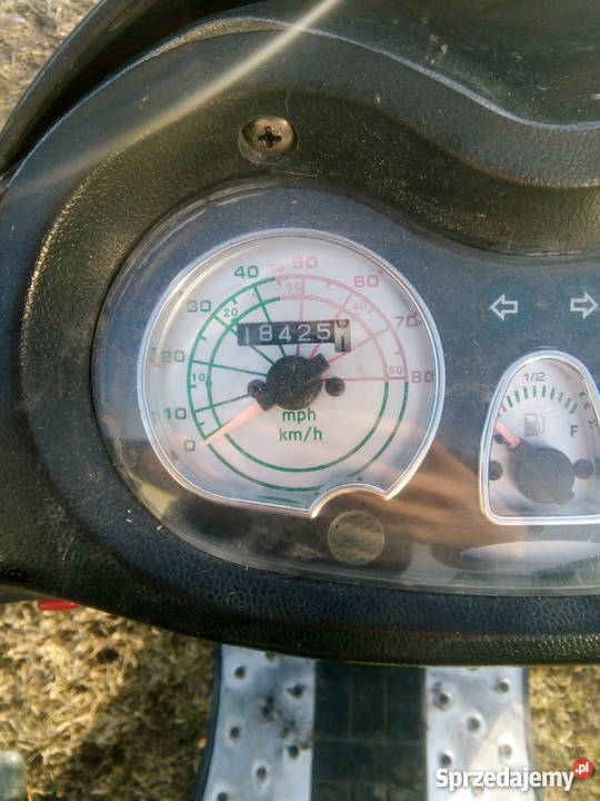 Skuter Romet 787 srebrny