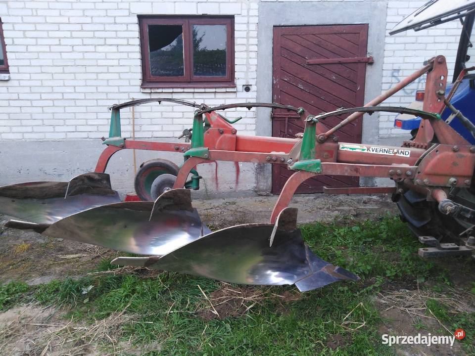 Pług kverneland 3 skibowy resorowy