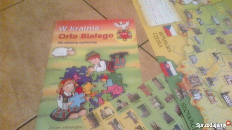 Zestaw edukacyjny W krainie orła białego dolnośląskie Oborniki Śląskie sprzedam