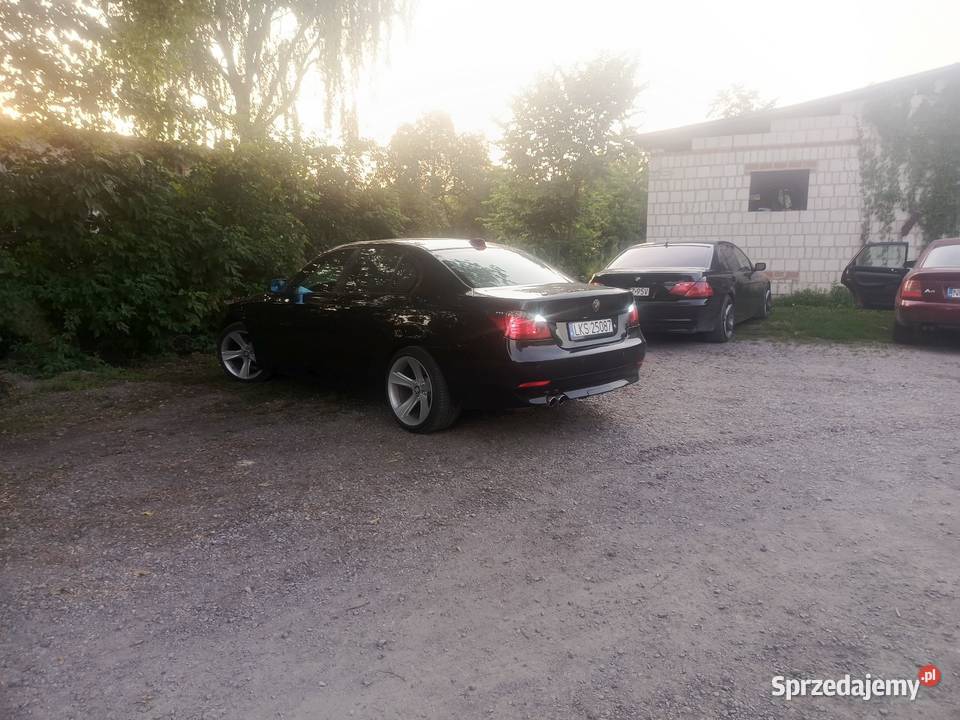 Bmw E60 30 d 218 czarny Krasnystaw