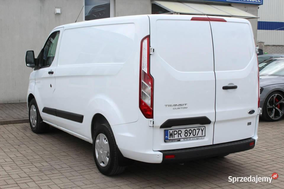 Ford Transit Custom 3osobowy FV23 130 VAT1 elektryczne lusterka mazowieckie Sokołów sprzedam