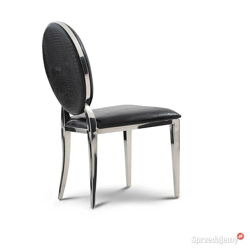 Jadalnia glamour Nero Lucido błyszcząca czerń 75cm Warszawa