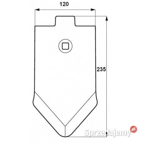 Redlica Smaragd S12P 3374388B 10mm Lemken Kawnice