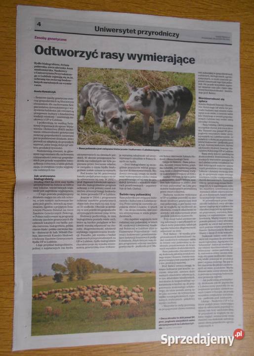 Uniwersytet Przyrodniczy w Lublinie Gazeta Parczew