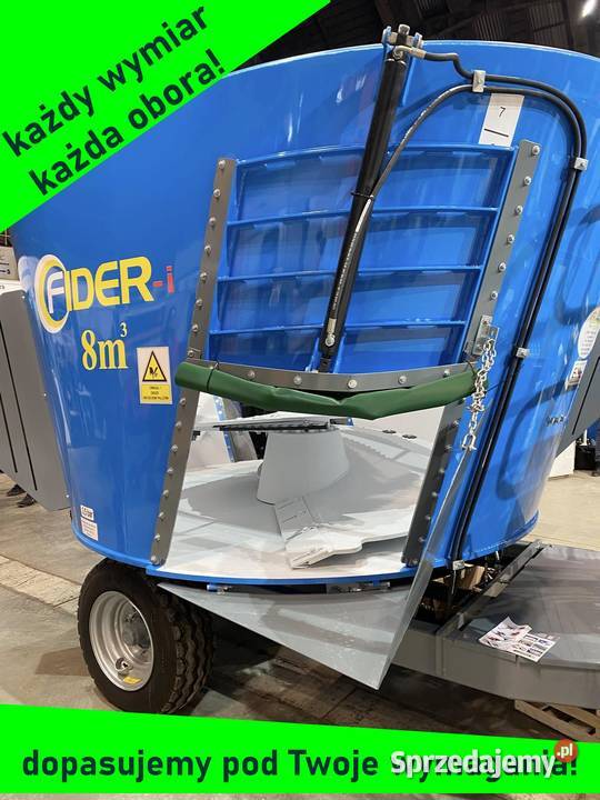 Wóz paszowy ZAMET 8m3 pod każdą oborę nowy