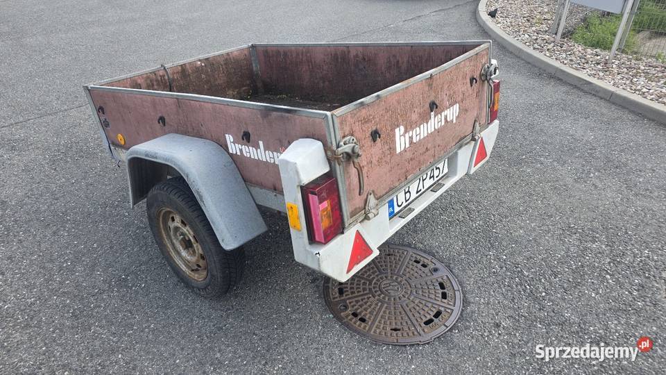 Sprzedam przyczepkę samochodowa marki Brenderup Bydgoszcz sprzedam
