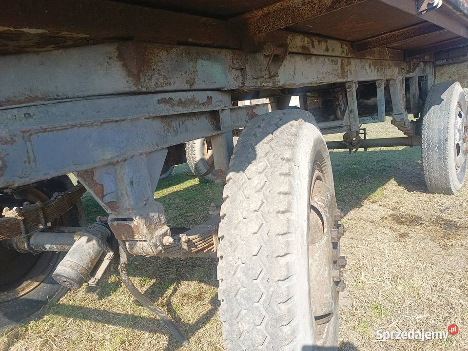 Przyczepa rolnicza dwuosiowa wywrotka Łubnice