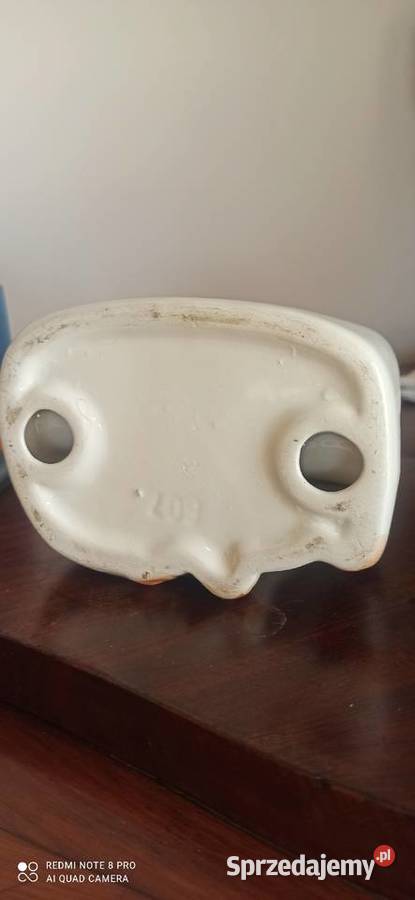 Drewniany serwetnik z gąskami Gdańsk