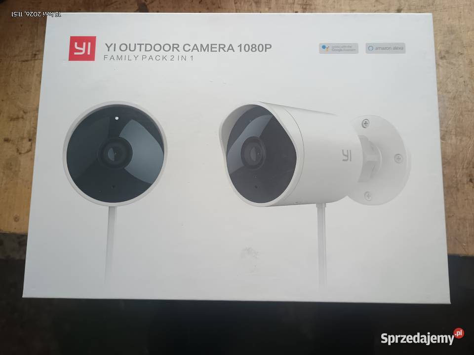 Kamera WF zewnętrzna YI outdoor Camera 1080P kujawsko-pomorskie Białe Błota