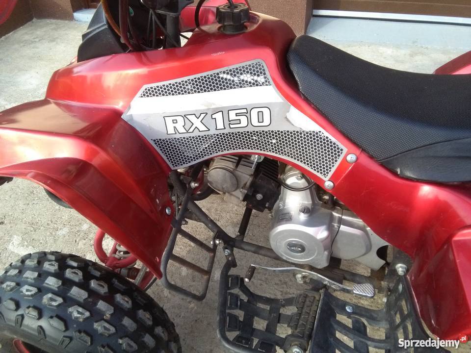Quad RX150 czerwony Ruszcza sprzedam