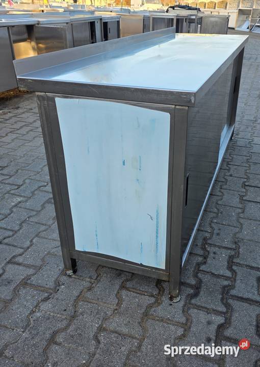 Stół Gastro z Szafką Drzwi Suwane 2006085 M1310 Nowe Skalmierzyce