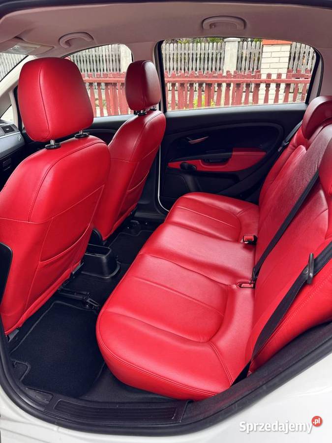 Fiat Grande Punto Czerwona skóra Motoryzacja Brzesko