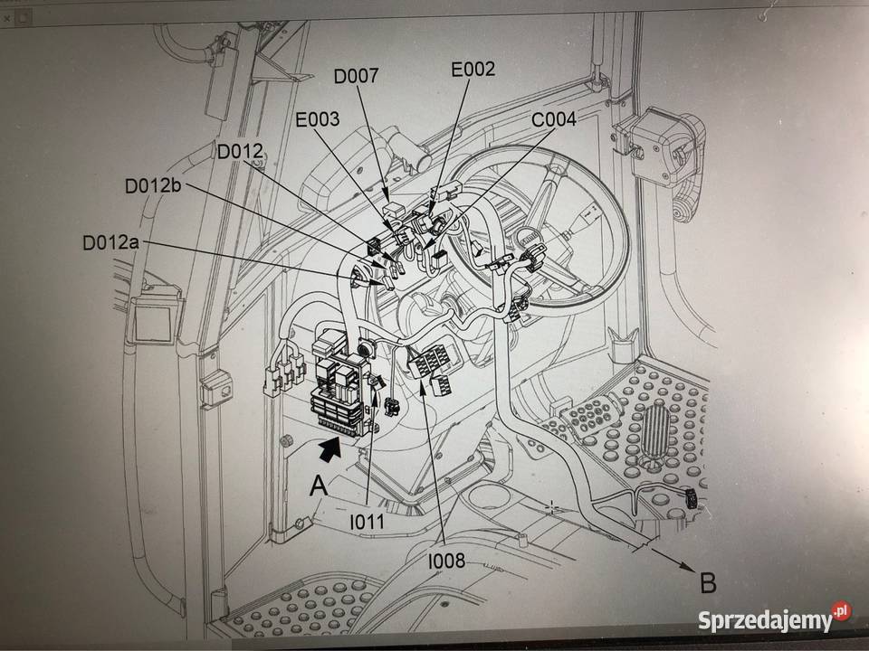 Czujnik obecności operatora siedzenia grammer podlaskie sprzedam