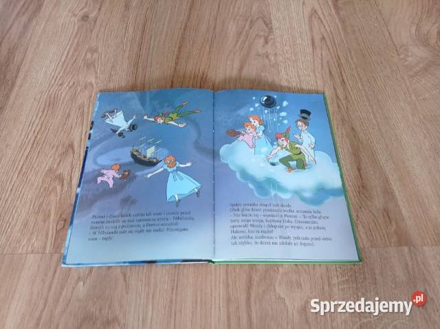 Piotruś Pan Walt Disney KSIĄŻKA śląskie Chorzów