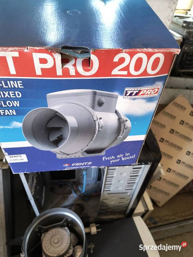 Wentylator kanałowy tt pro 200 nowy Kraków sprzedam