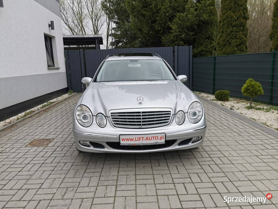 Mercedes E 280 30 V6 CDI 190 Klimatronik wielofunkcyjna kierownica Strzegom sprzedam