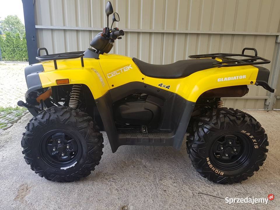 CECTEK GLADIATOR EFI Homologacja SERWIS DOSTAWA 500cm3 łódzkie Wały A