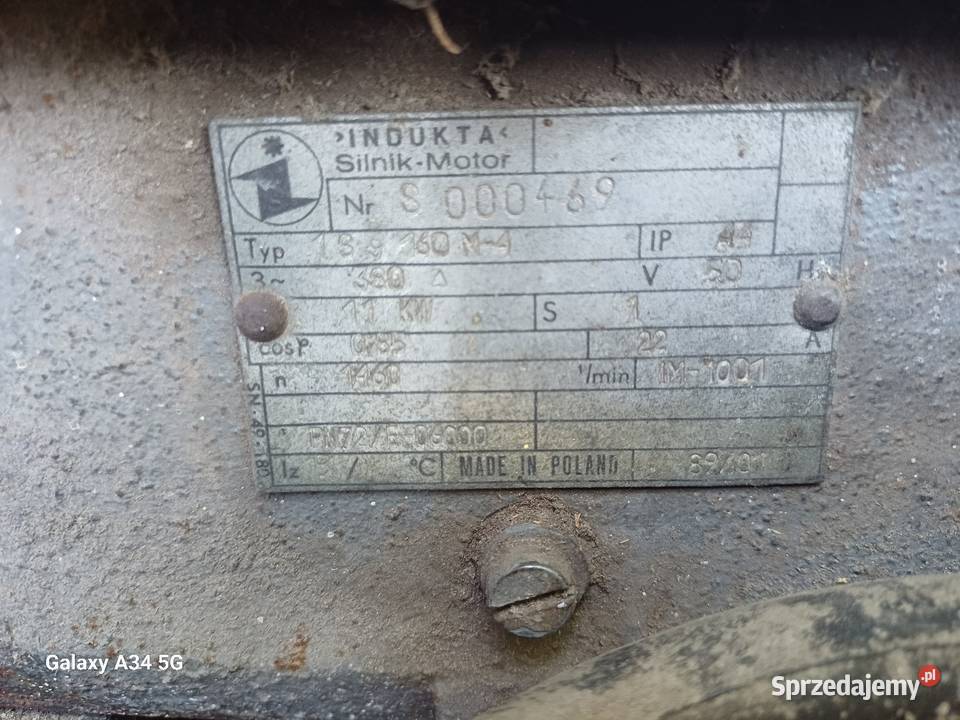 Silnik elektryczny 11kw Staropole