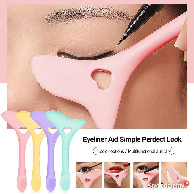 Eyeliner szablon do makijażu Rzęsy Serduszko Płock