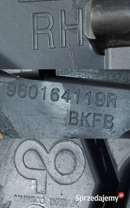 RENAULT MEGANE IV ŚLIZG MOCOWANIE ZDERZAKA PRAWY Części samochodowe Pleszew