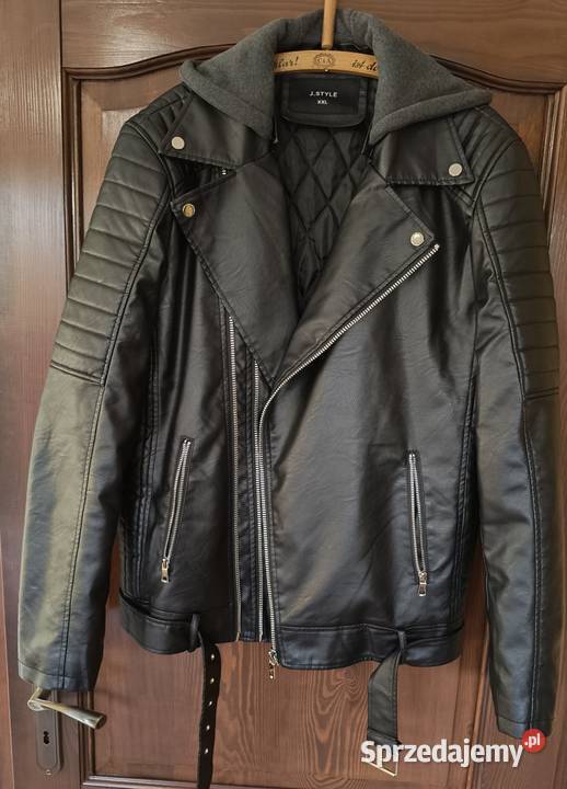 Nowa kurtka skórzana męska firmyJStyle