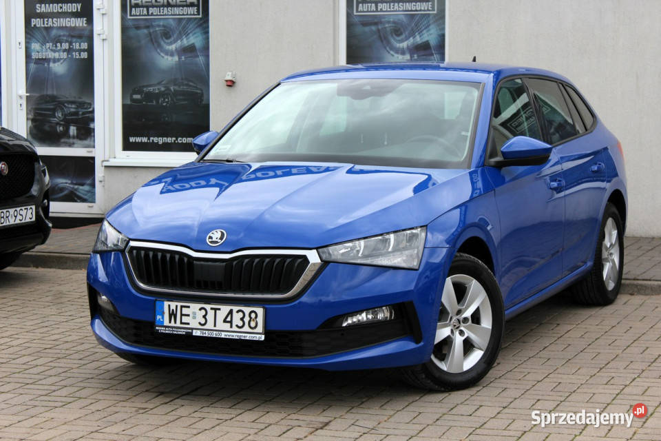 koda Scala Gwarancja FV23 SalonPL 10TSI 110 autoalarm