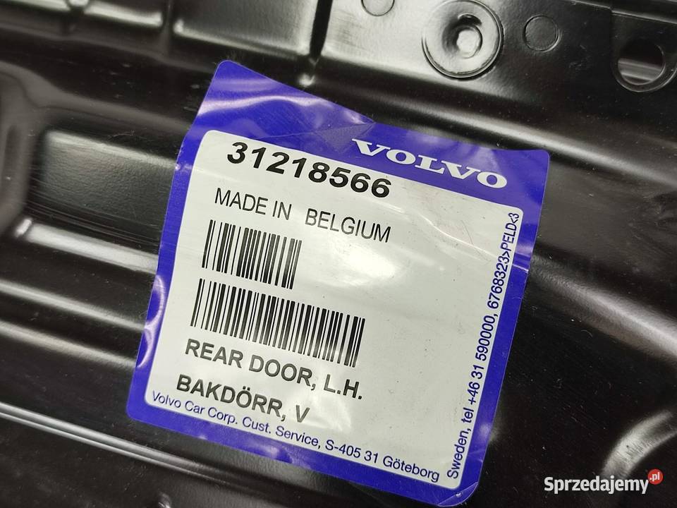 DRZWI LEWY TYŁ VOLVO V50 20042012 NOWE lubelskie