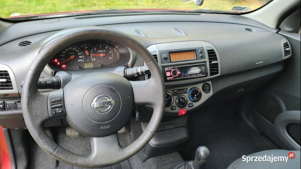 Nissan Micra 2005 Diesel Czerwony Różan