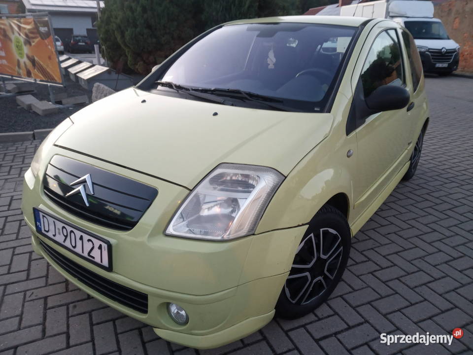 Citroen C2 VTR Klima Ładny Zamiana poduszka powietrzna Świebodzice