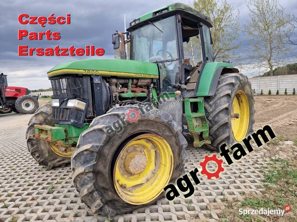John Deere 7800 części skrzynia biegów zwolnica dolnośląskie Byków