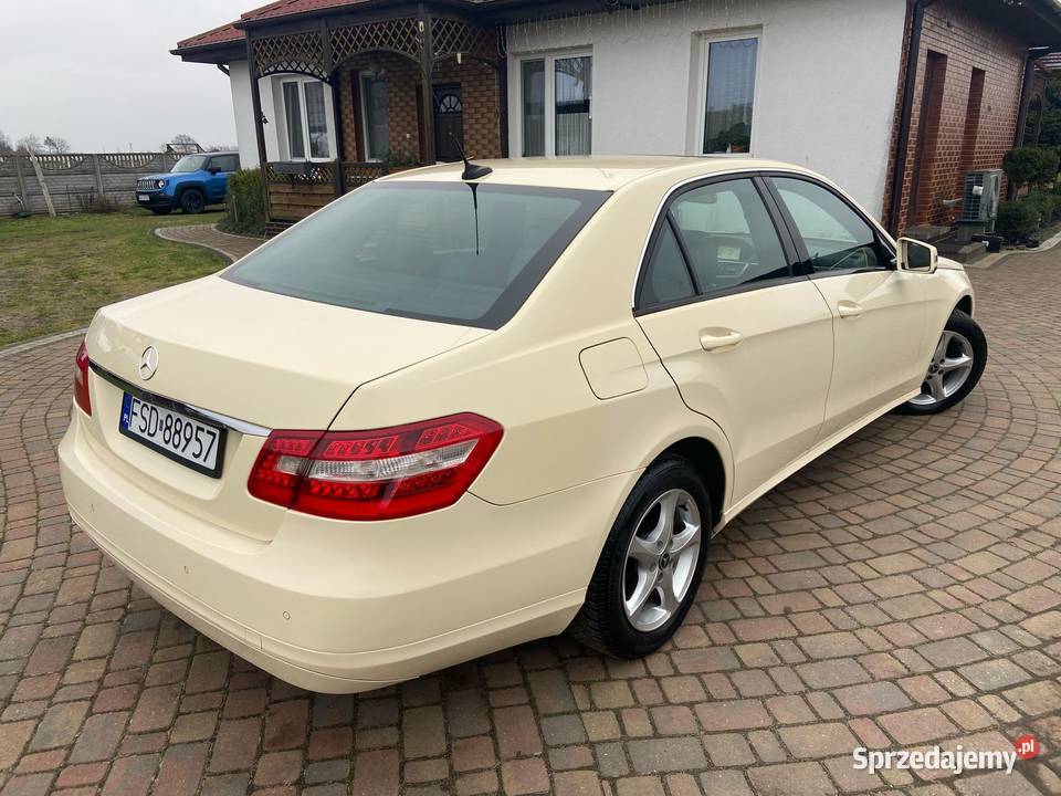 Mercedes W212 Beżowy Taxi Duży Przebieg Pełen