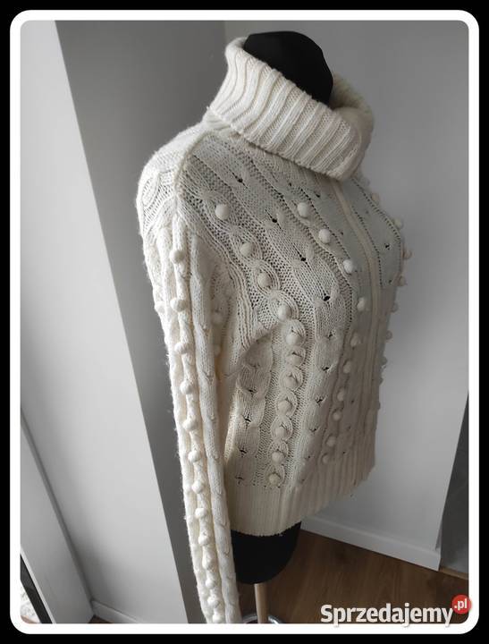 Rozpinany sweter golf akryl wełna 40 L George Rozmiar 40(L) Swetry i golfy Odzież damska Płock