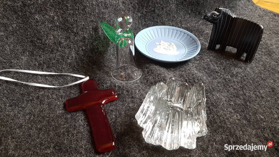 Szkło volcano anioł wedgwood Myszków