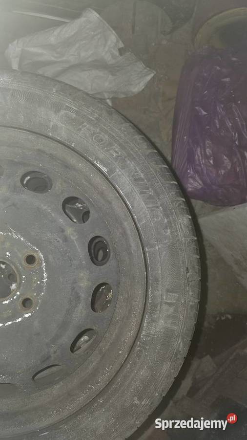 Koła stalowe z oponami letnimi r16 5x112 Passat Makowice